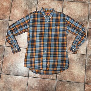 Ralph Lauren Purple Label Dress Shirt Cotton Equestrian Italy Size 40